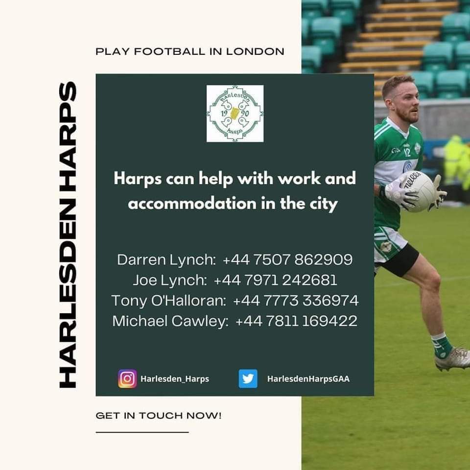 HarlesdenHarpsGAA (@harlesdenharps) on Twitter photo 