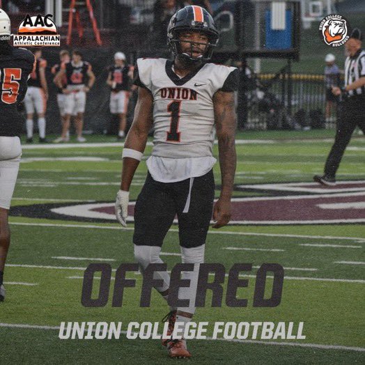 AJ Perry (@ajperry_) on Twitter photo I am blessed and honored to receive a scholarship offer from Union College to continue my athletic and academic career.
#AGTG
<a href="/CoachWatsonUC/">Benjamin Watson</a> <a href="/Godsgift_Nate/">Nate Paxton</a> <a href="/klaykoester/">Coach Klay Koester</a> @FBCoachPR <a href="/MilesAn14531163/">Miles Anderson</a> <a href="/RecruitGeorgia/">Recruit Georgia</a> <a href="/NEGARecruits/">Northeast Georgia Recruits</a> <a href="/CoachEarl_/">Earl Williams</a> @recruitNE_GA <a href="/WRHitList/">WR Hit List</a> <a href="/FCProspects_/">First Class Prospects</a> I am blessed and honored to receive a scholarship offer from Union College to continue my athletic and academic career.
#AGTG
<a href="/CoachWatsonUC/">Benjamin Watson</a> <a href="/Godsgift_Nate/">Nate Paxton</a> <a href="/klaykoester/">Coach Klay Koester</a> @FBCoachPR <a href="/MilesAn14531163/">Miles Anderson</a> <a href="/RecruitGeorgia/">Recruit Georgia</a> <a href="/NEGARecruits/">Northeast Georgia Recruits</a> <a href="/CoachEarl_/">Earl Williams</a> @recruitNE_GA <a href="/WRHitList/">WR Hit List</a> <a href="/FCProspects_/">First Class Prospects</a>