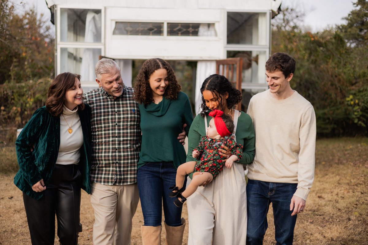No doubt who gets all the attention around here! Baby Charlotte’s first Christmas🎄
