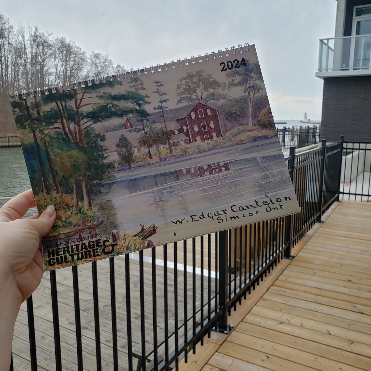 Is your #NewYearsResolution to get a little more organized? We like to think that our limited edition calendars featuring the work of Norfolk artist William Edgar Cantelon can help with that. There are only FOUR calendars left. Get yours before they sell out! $20 each.