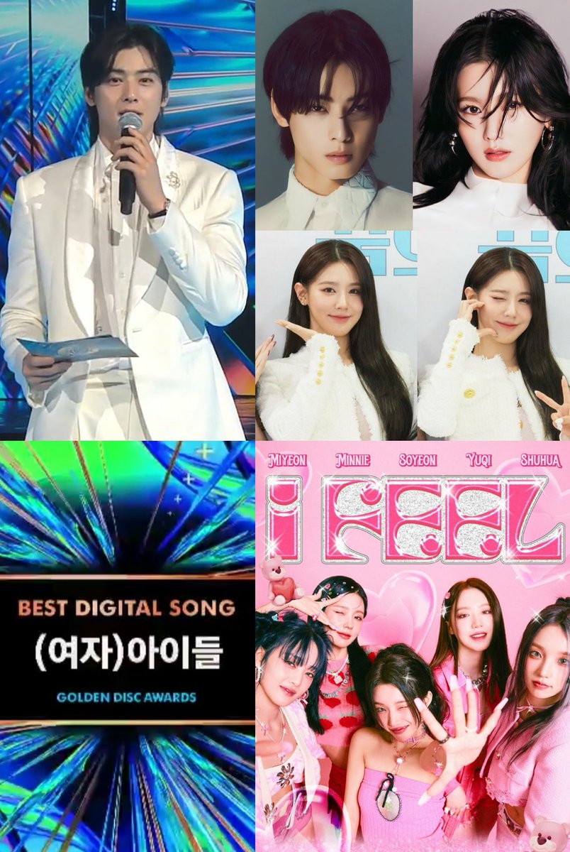 feliceunwoo's tweet photo. Congratulations #GIDLE for winning Digital Song (Bonsang) at the 38th Golden Disc Awards 💜

#CHAEUNWOO #MIYEON #GIDLE #차은우 #미연 #여자아이들 #IFEEL #ILOVE #QUEENCARD #Bonsang #DigitalSong #GoldenDiscAwards #GDA2024 #GDA #GDAJAKARTA  #Awards https://t.co/IhdS2PZ55F