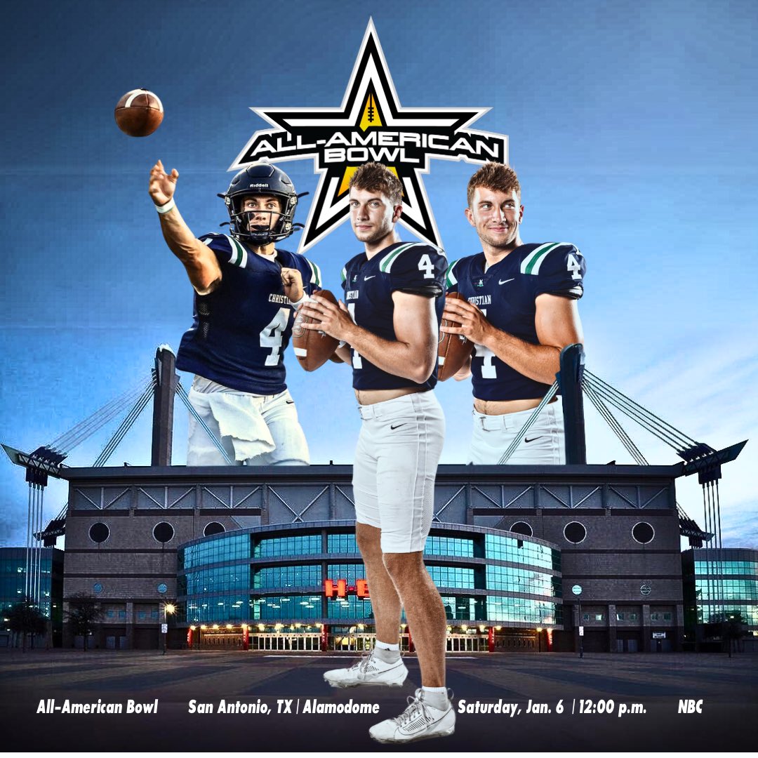 Don’t miss Warrior Football alum @walker_white5 in the 2024 All-American Bowl. Kickoff set for 12:00 p.m. on NBC. @AABonNBC