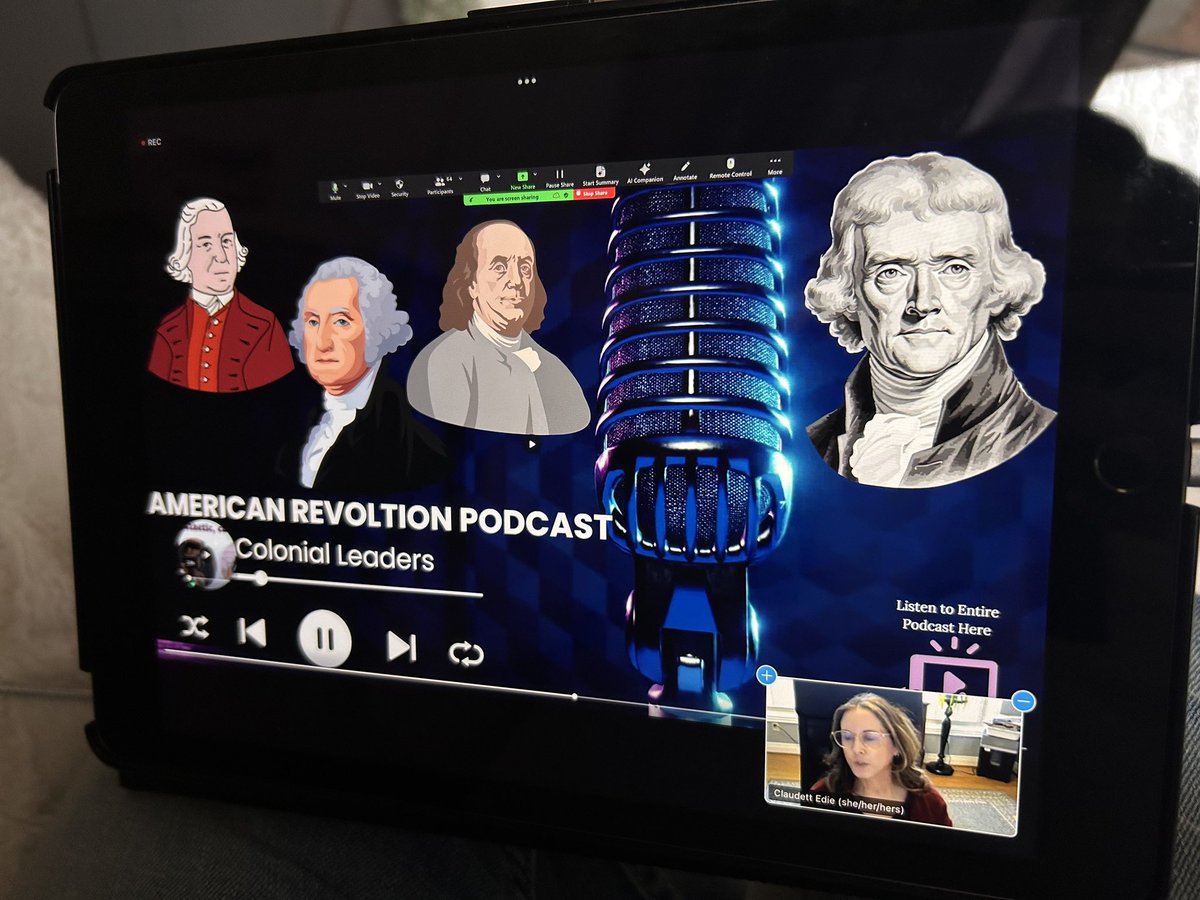 Mrs_Cleary_'s tweet photo. Second session - Student Soundwaves: Crafting Podcasts with Canva Creativity! 
I am so excited about this one! I have so many ideas running through my mind on how my ELA students can create podcasts. Thank you, Claudett! @KEDCGrants @kedc_epic @KEDC1 https://t.co/NqZfpU59o7