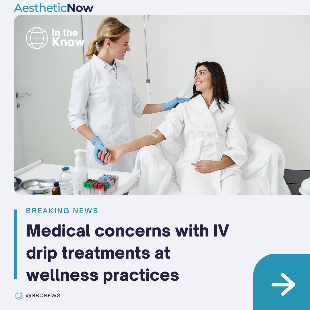 PNEssentials's tweet photo. Navigating the wellness landscape: Check out this article discussing the medical concerns surrounding the influx of IV drip treatments in medspas. Stay informed and prioritize client well-being with our medspa software. Knowledge is power! https://t.co/rRiR8egaNl https://t.co/GfCTxt7605