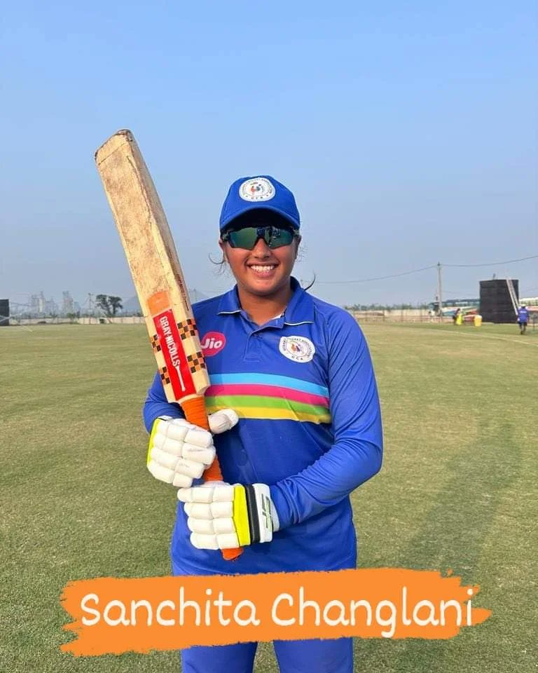GCAMotera's tweet photo. Congratulations to #Gujarat CA womens SR team for constitutive 2nd win in #BCCI #onedaytournament with win over #Mizoram CA by 113 Runs.
Star performer for #TeamGCA
Sanchita: 83 Runs
Krishna: 4 Wkts
#GCA #womenscricket #Cricket #Domestic
@BCCI @BCCIdomestic https://t.co/3gkFpgH8M1