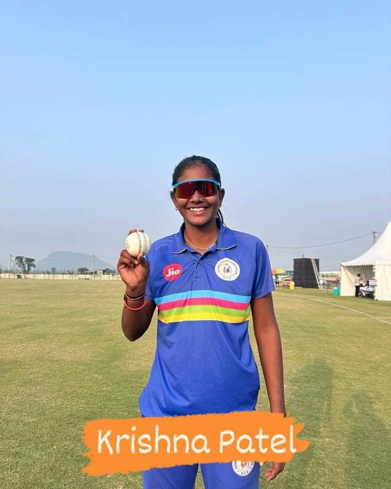 GCAMotera's tweet photo. Congratulations to #Gujarat CA womens SR team for constitutive 2nd win in #BCCI #onedaytournament with win over #Mizoram CA by 113 Runs.
Star performer for #TeamGCA
Sanchita: 83 Runs
Krishna: 4 Wkts
#GCA #womenscricket #Cricket #Domestic
@BCCI @BCCIdomestic https://t.co/3gkFpgH8M1