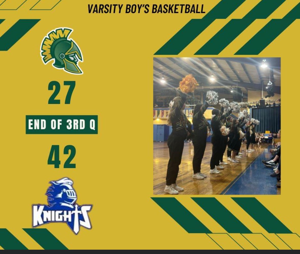 Third quarter goes like the 2nd. We make a run and then costly turnovers at the end of quarter. A lot of work ahead of us in the 4th quarter.
