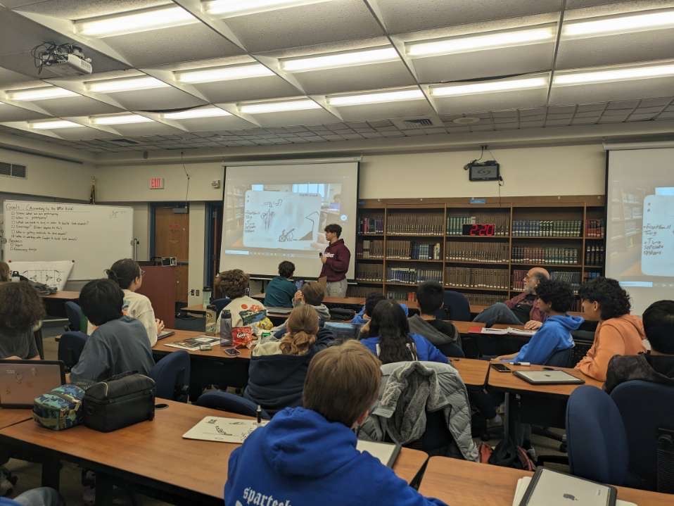 FRC834's tweet photo. Team 834 hard at work designing our new 2024 robot for Crescendo!! #omgrobot #firstmidatlantic #CRESCENDO https://t.co/b9X2xZiGBA