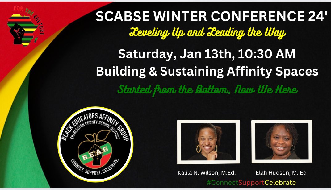 wilson_kalila's tweet photo. Count down to #SCABSE24... Excited to represent the #BEAG as we share about our journey and WHY for affinity spaces! #connectsupportcelebrate https://t.co/DGgOmUNWQh