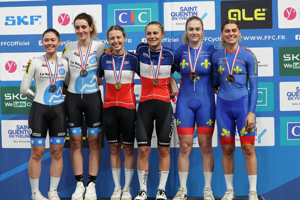 Championnats de France de Cyclisme sur piste jour 3️⃣/Partie 2
500m F
Américaine F/H
Keirin H

Tous les résultats ➡️ pulse.ly/9lzeonunbd