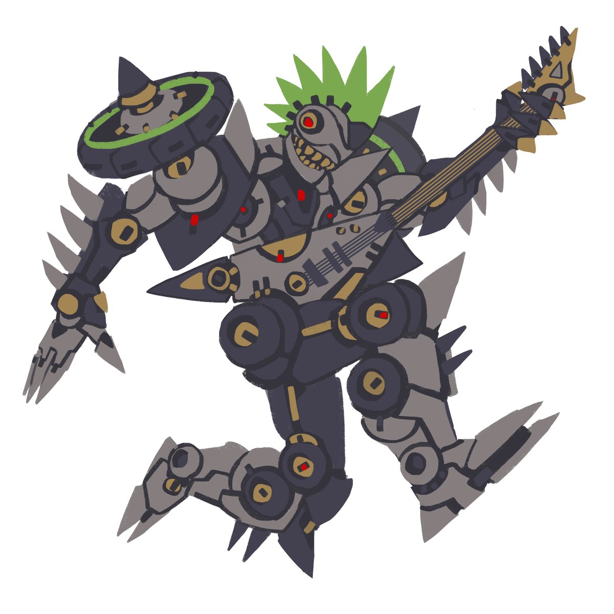MOHAWK, the lead of the Protest Punk Rock Band! #Transformers