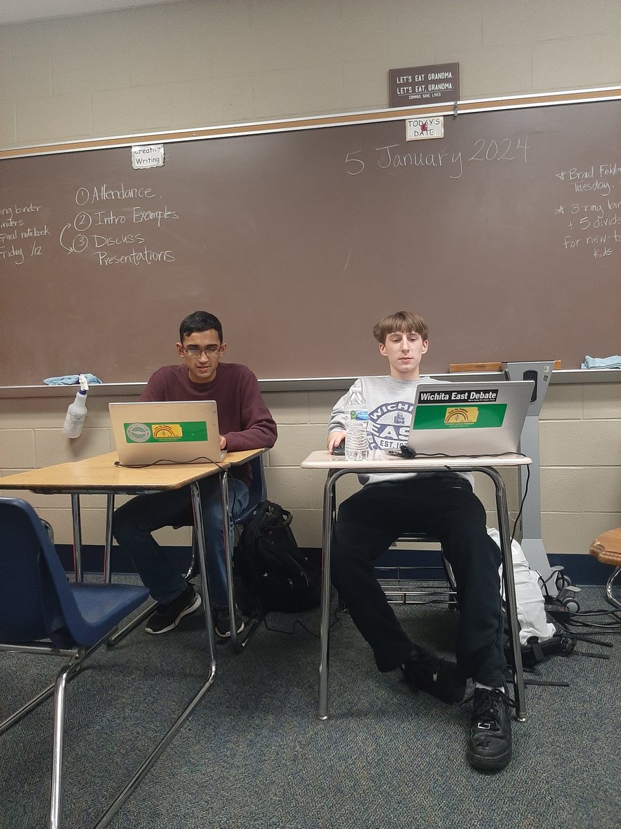 Wichita East Blue Aces Speech & Debate tweet media