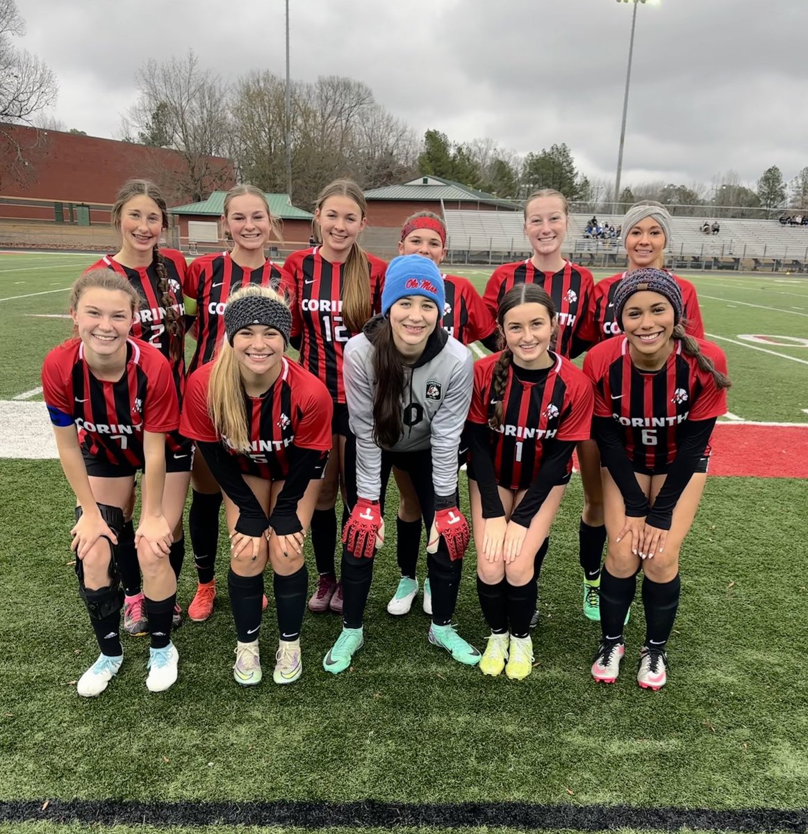 soccerCorinth's tweet photo. Girls Starting XI and stats in a BIG 2-1 win over New Hope today:

Goals:
Maddie Gray 2

Assist:
Rachel Williams

Very hard fought game and proud to come out on top in a big division match. Phenomenal effort! 

Girls improve to 10-6-1 (3-3). https://t.co/HkpzkET3lB