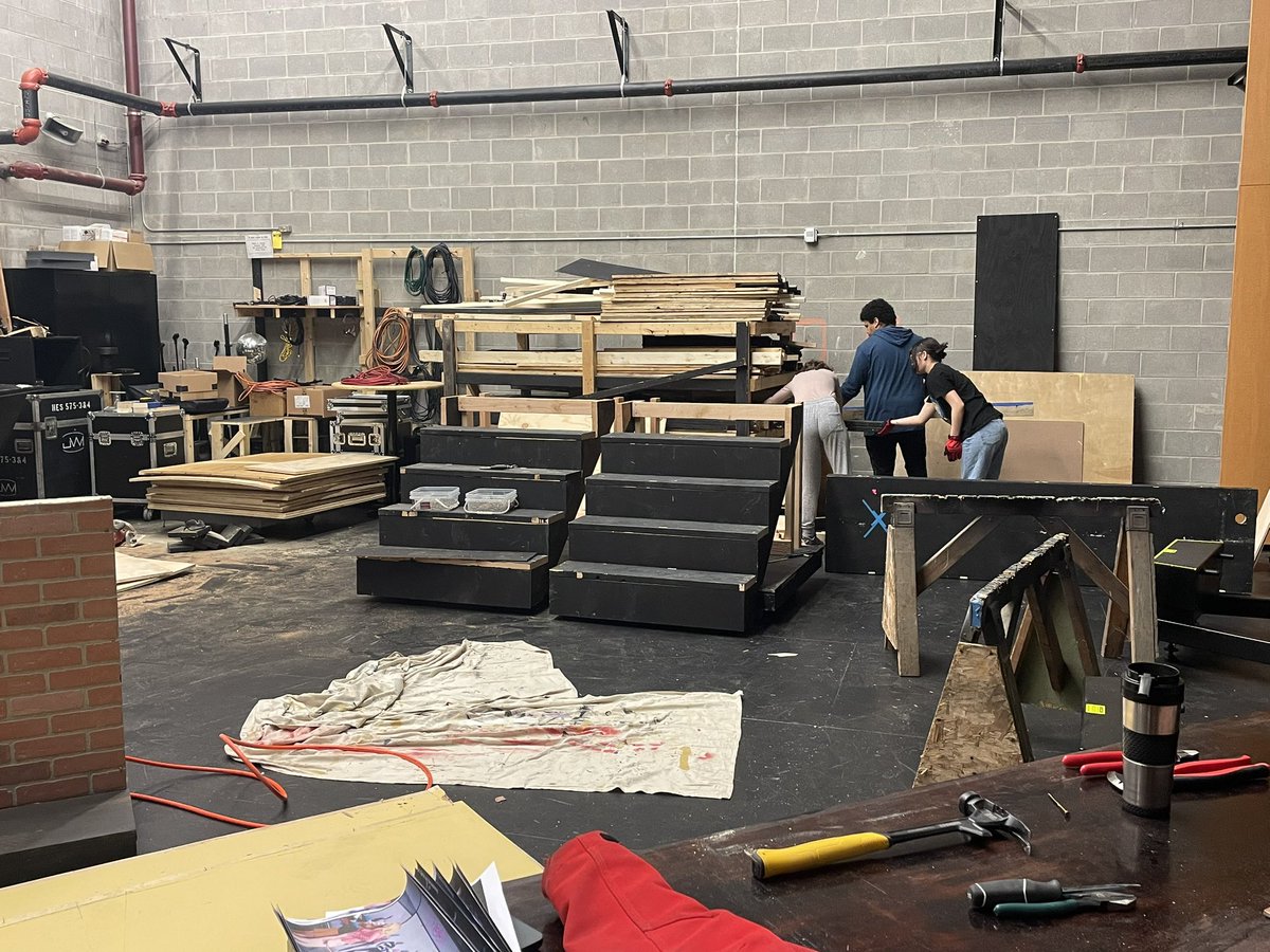 Our first #setbuildsaturday of 2024! We’re gearing up for #MeanGirls coming to the CCPAC this March! Tix on sale January 16! <a href="/CCCSDFineArts/">CCCSD Fine Arts</a> <a href="/CCCSD_SHS/">Churchville-Chili HS</a> <a href="/CCCSDtweets/">Churchville-Chili Central School District</a>