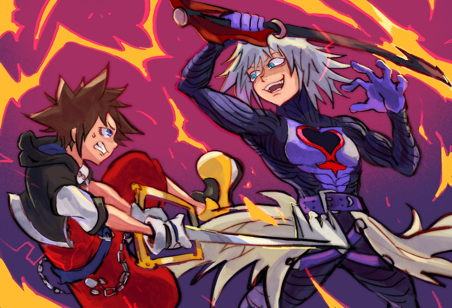 Kingdom Hearts Riku Drawing The Best Riku Design In The Series 😤