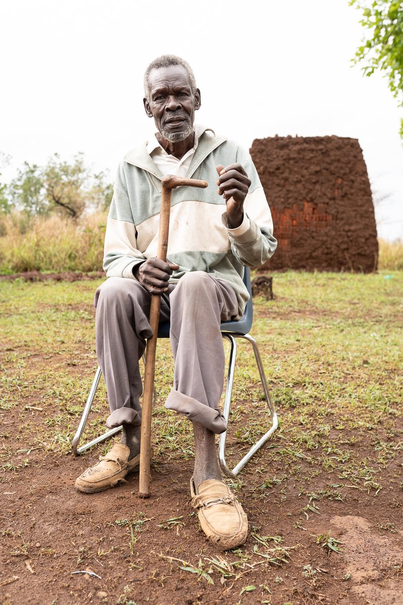 Meet Martin. He's a revered elder in the PJS community who has donated large portions of his land to the school. This dedication is part of the reason this area has been able to rebound after decades of violence doled out by the Lord's Resistance Army. 

#gulu #uganda