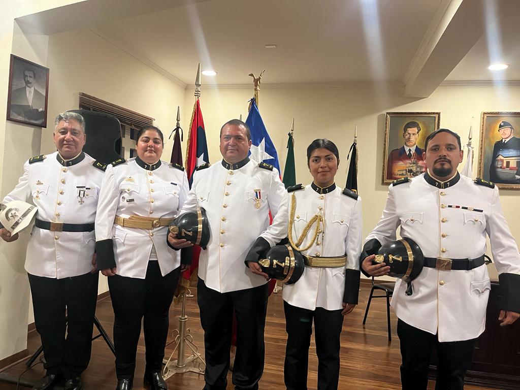 SeptimaCbls's tweet photo. viernes 06 de enero, se llevó a cabo la ceremonia de cambio de mando del CBLS. Nos enorgullece enviar un afectuoso saludo a cada uno que  formaran parte de la oficialidad que nos representara durante el periodo 2024-2025 ya sea a nivel de Cuerpo de Bomberos como de Compañia. https://t.co/53KUdtLkEv