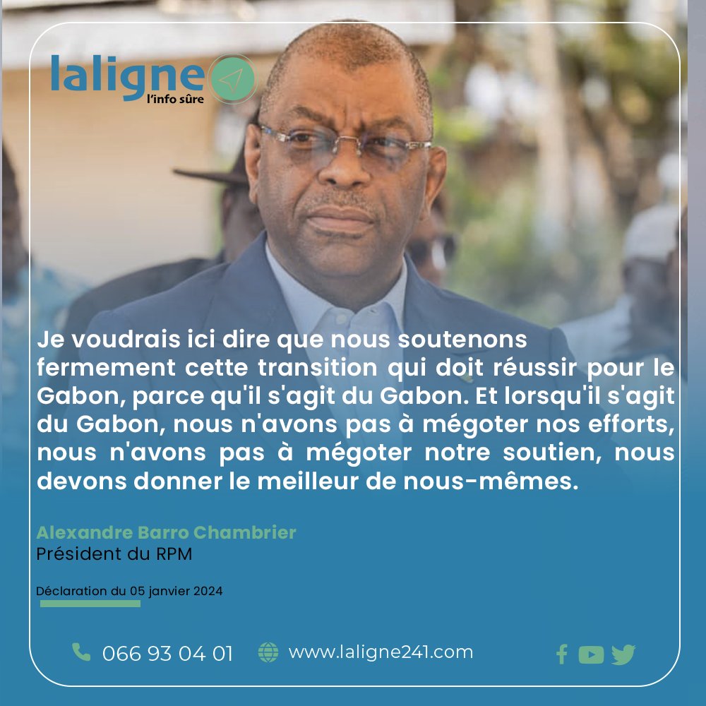 Laligne241's tweet photo. "Lorsqu'il s'agit du Gabon, nous n'avons pas à mégoter nos efforts, nous n'avons pas à mégoter notre soutien, nous devons donner le meilleur de nous-mêmes." @ABarrochambrier https://t.co/if8JRkvZkt