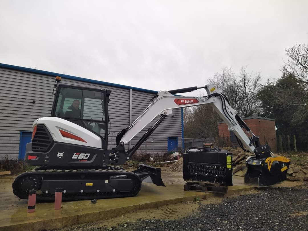 🔴E60 impresses on site🔴

The team at Welby Group took delivery of their new Bobcat E60 excavator along with a Remu screening and MB Crushing bucket recently.

The E60 is a powerhouse offering superior levels of comfort, stability, and performance.

Call us for 0% finance.