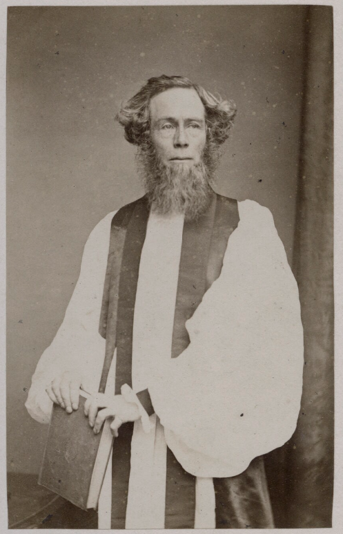 AustAnglican's tweet photo. 7 January 1865: the Rt Revd Charles Henry Bromby (1814-1907) installed and enthroned @CathedralHobart as second Bishop of Tasmania. He served in that role until 1882. #anglican #159years The new bishop preached on Romans 15:29: https://t.co/8TIduH10Of