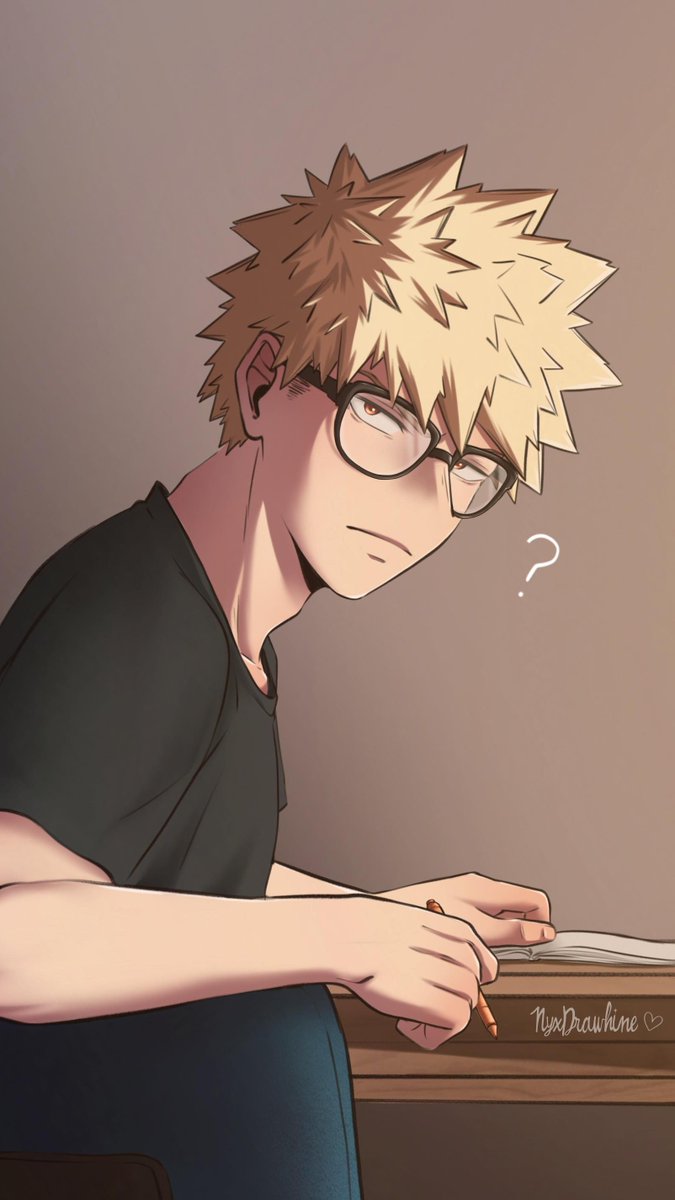NyxDrawhine's tweet photo. When Izuku realized he was in love ~ 
🧡💚
Fanfic: - The way you used to do - by edema_ruh on AO3 
#bkdk https://t.co/baqYuodHQQ