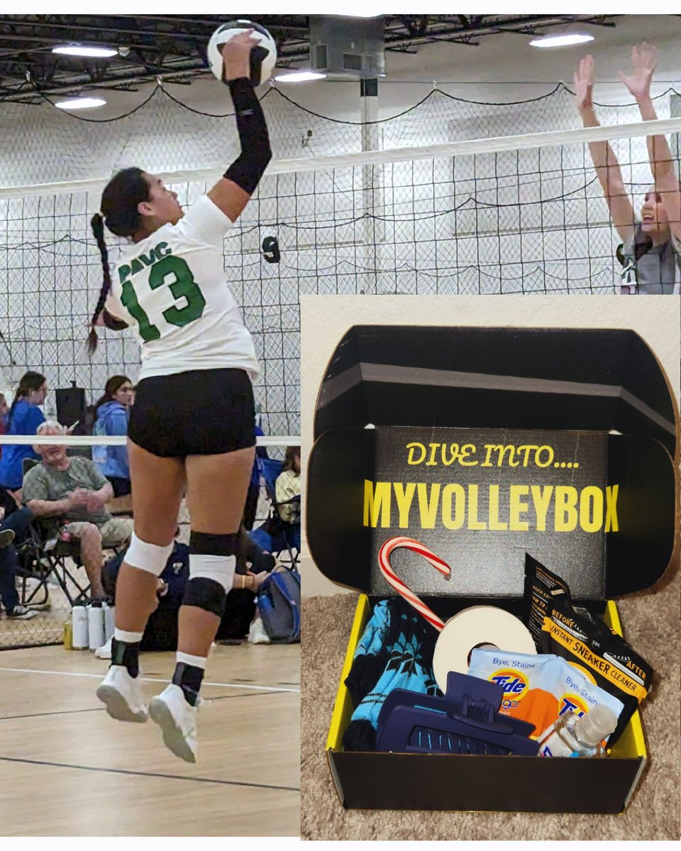 sammies2025's tweet photo. @MyVolleyBox came in just in time to start tournament season with my 17 Emerald National team at PAVC!  Do you have yours?  💚🏐
Use link for $5 off! https://t.co/BjBPihuikD https://t.co/vbK5SooNlU