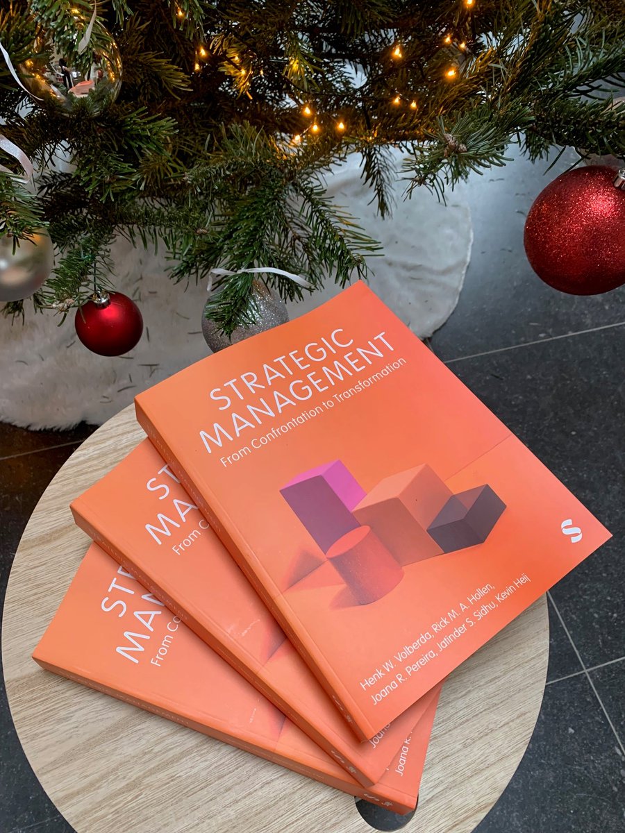Henk Volberda (@henkvolberda) on Twitter photo What a surprise under the Christmas tree! Our new Textbook "Strategic Management: From Confrontation to Transformation" co-authored with <a href="/RickHollen/">Rick Hollen</a> <a href="/JoanaRPereira/">Joana Pereira</a>, @JatinderSidhu, and @KevinHeij is now available. For more information check out lnkd.in/e-STyD6i What a surprise under the Christmas tree! Our new Textbook "Strategic Management: From Confrontation to Transformation" co-authored with <a href="/RickHollen/">Rick Hollen</a> <a href="/JoanaRPereira/">Joana Pereira</a>, @JatinderSidhu, and @KevinHeij is now available. For more information check out lnkd.in/e-STyD6i