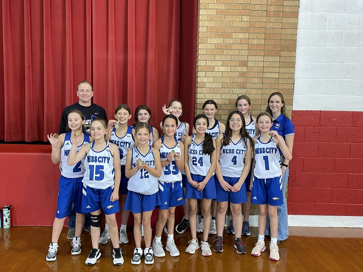 Congrats to the NCJH B team girls on winning the West CPL B tourney today at Kinsley-Offerle!