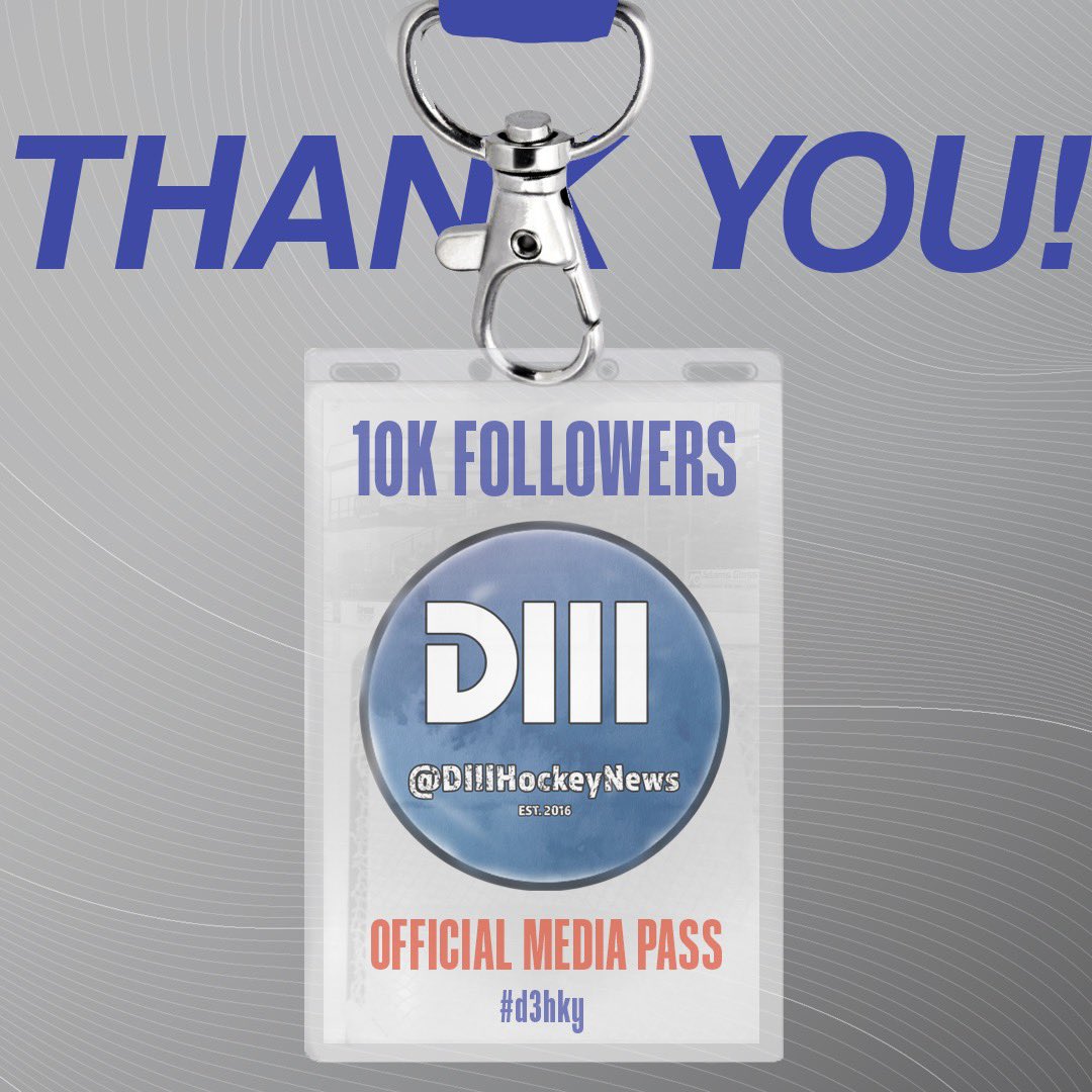 DIIIHockeyNews's tweet photo. Thank you all for this milestone.

Started from nothing, now, 7 years later, it’s at 10k and growing. 

You’ve all made my life better in ways I cannot put into words, or if I did, we’d be here another 7 years. 

True fulfillment, grateful. 

Love ya #d3hky https://t.co/tCt40a92ji