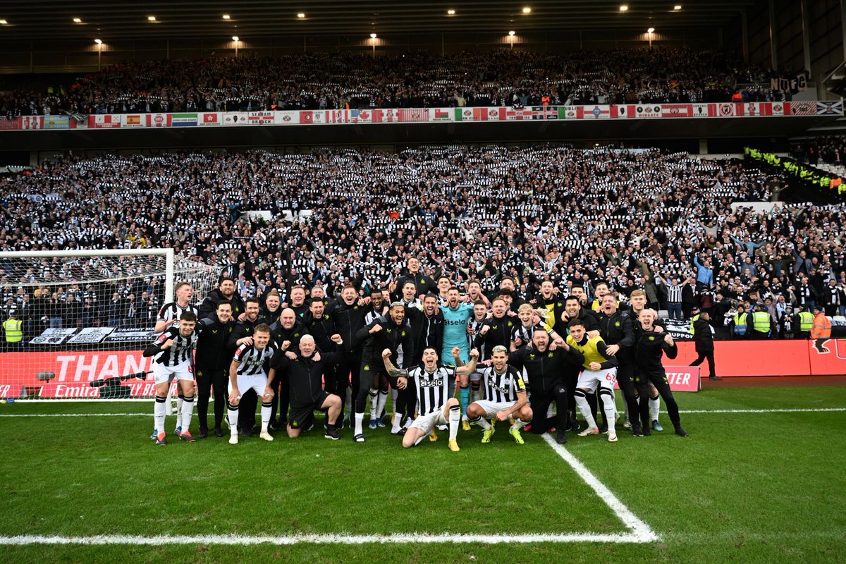 For all of you!!!🖤🤍 derbywinner❤️❤️ #NUFC
