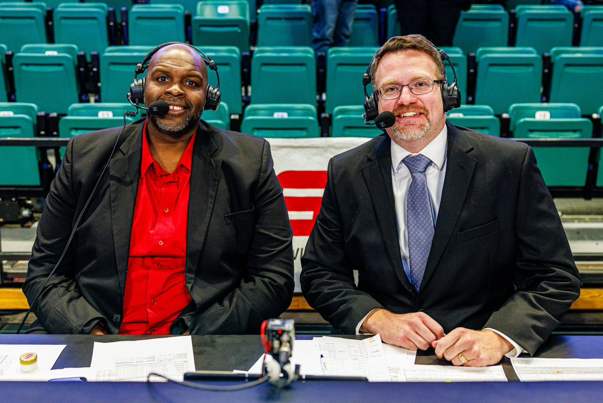 Full day of 🏀 ahead as the defending champs come to town! I’ll have the call of <a href="/EMUWBB/">EMU Women's Basketball</a> against <a href="/ToledoWBB/">Toledo Women's Basketball</a> alongside <a href="/ClaireDau/">Claire Dau</a> at 1pm, and <a href="/EMU_MBB/">Eastern Michigan Men's Basketball</a> taking on <a href="/KentStMBB/">Kent State Men's Basketball</a> at 3:30pm with <a href="/Fullcourtvision/">Reg Butler</a>! <a href="/GregSteinerEMU/">Greg Steiner</a> will also join us at the half of each game on <a href="/ESPNPlus/">ESPN+</a>.