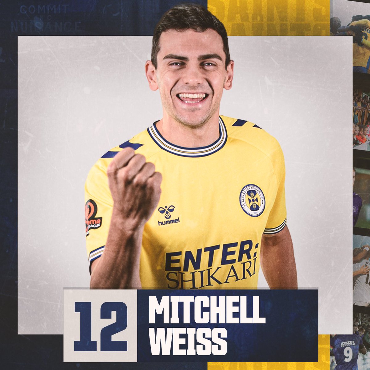 60' - GOAL!

Bowry breaks quickly down the right flank and sends a pinpoint cross into Weiss, whose able to blast the ball home at close range. 

Saints 🟡 2 - 0 ⚪️ Boro

📻 mix926.com/listen-footbal…

#SACFC 😇
