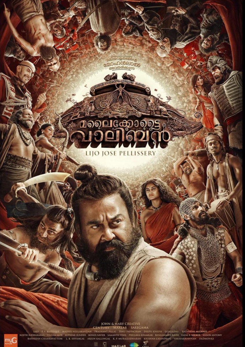 dhathrilal's tweet photo. #MalaikottaiVaaliban New Poster 🔥

Ljp Padam 

#Mohanlal | @Mohanlal https://t.co/oslKrqrFr2