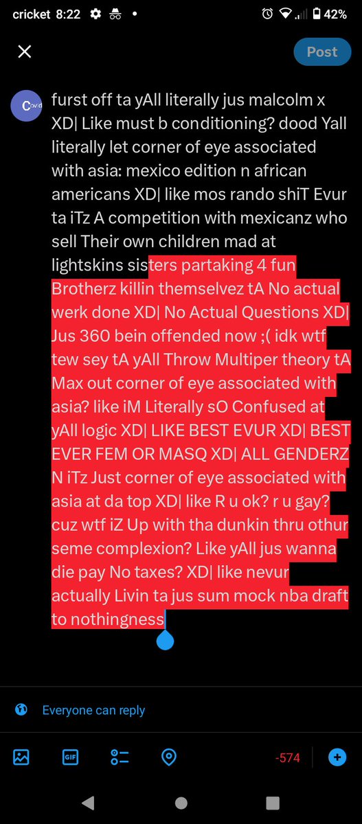 canipokeballyou's tweet photo. i Mean i Pley Against conservative fc ta litcherally All Dey tA 4 fun XD| like building wUt? XD| Yall literally jus destroy sum random fem XD| like yAll r literal scum https://t.co/dvzcQhyb2a