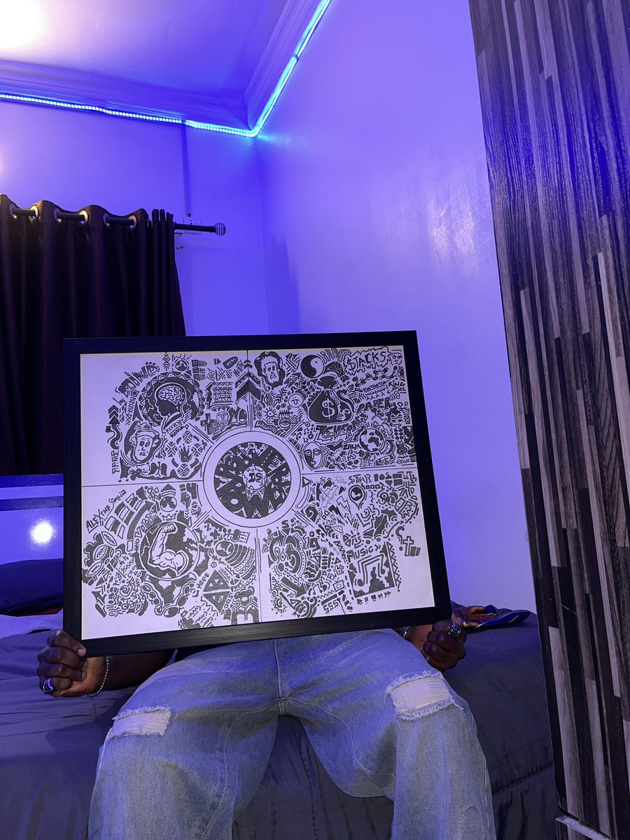 bhig_wye's tweet photo. Hand Painted “POWER IS POWER” pattern art piece. 🖼️ took me 12 months to finish. 

Price: $1,500 🏷️ 
WorldWide Delivery Available 📥 

Kindly share
#art #doodleart #africanpattern #nigerianart https://t.co/LbqbYytU0P