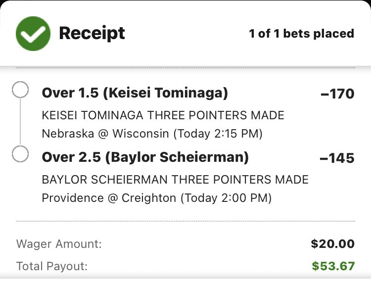 Fergsbets's tweet photo. Like this bet alot today!  These 2 crafty lefty’s can make it rain! @PIOTBpicks #collegehoops #GamblingTwitter 

+168 https://t.co/gAgRq5zxC0