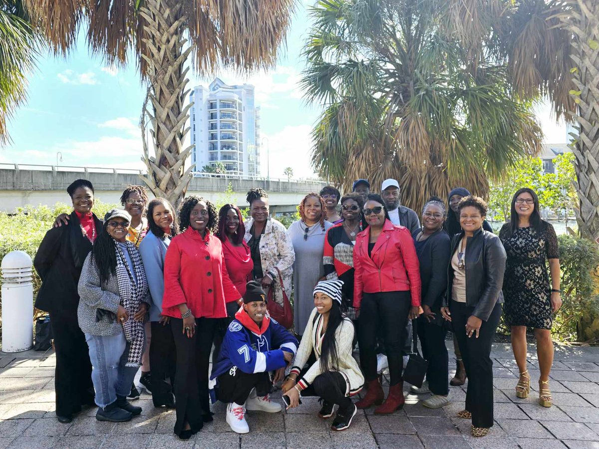 DFSTampaBay's tweet photo. A beautiful day to gather and see Katie McGill's personalized paver reflecting the 2023 Citizen Of The Year award from the South Tampa Chamber a few weeks ago! https://t.co/4zZ4DnFwC2