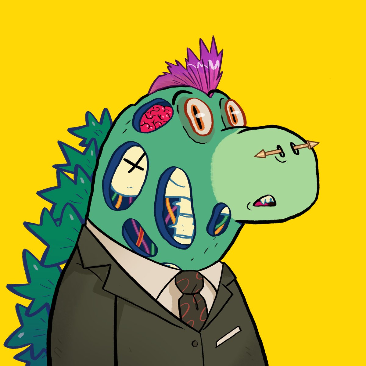 endangered_SOL's tweet photo. Just swept 70 + @SOLFUNKYKAIJU for the culture. This art was way too undervalued. Still feel underexposed 🤷‍♂️ https://t.co/tkAxNhxZaV