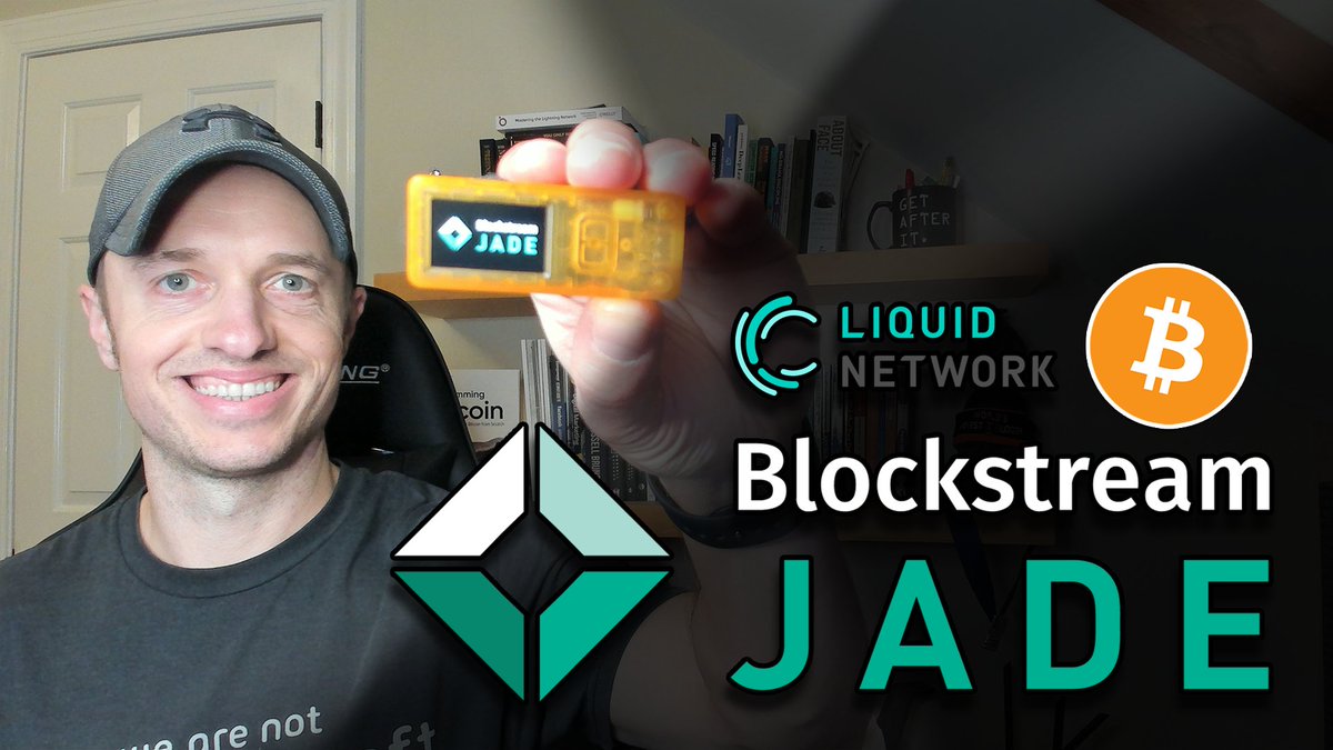 N8hanWilliams's tweet photo. 📽️ New Video shows how to use the @BlockstreamJade to secure your #Bitcoin and @Liquid_BTC assets while using @BlksGreenWallet 

Watch here 👉 https://t.co/epK4hw4hrX https://t.co/EKSe0EdZJ8