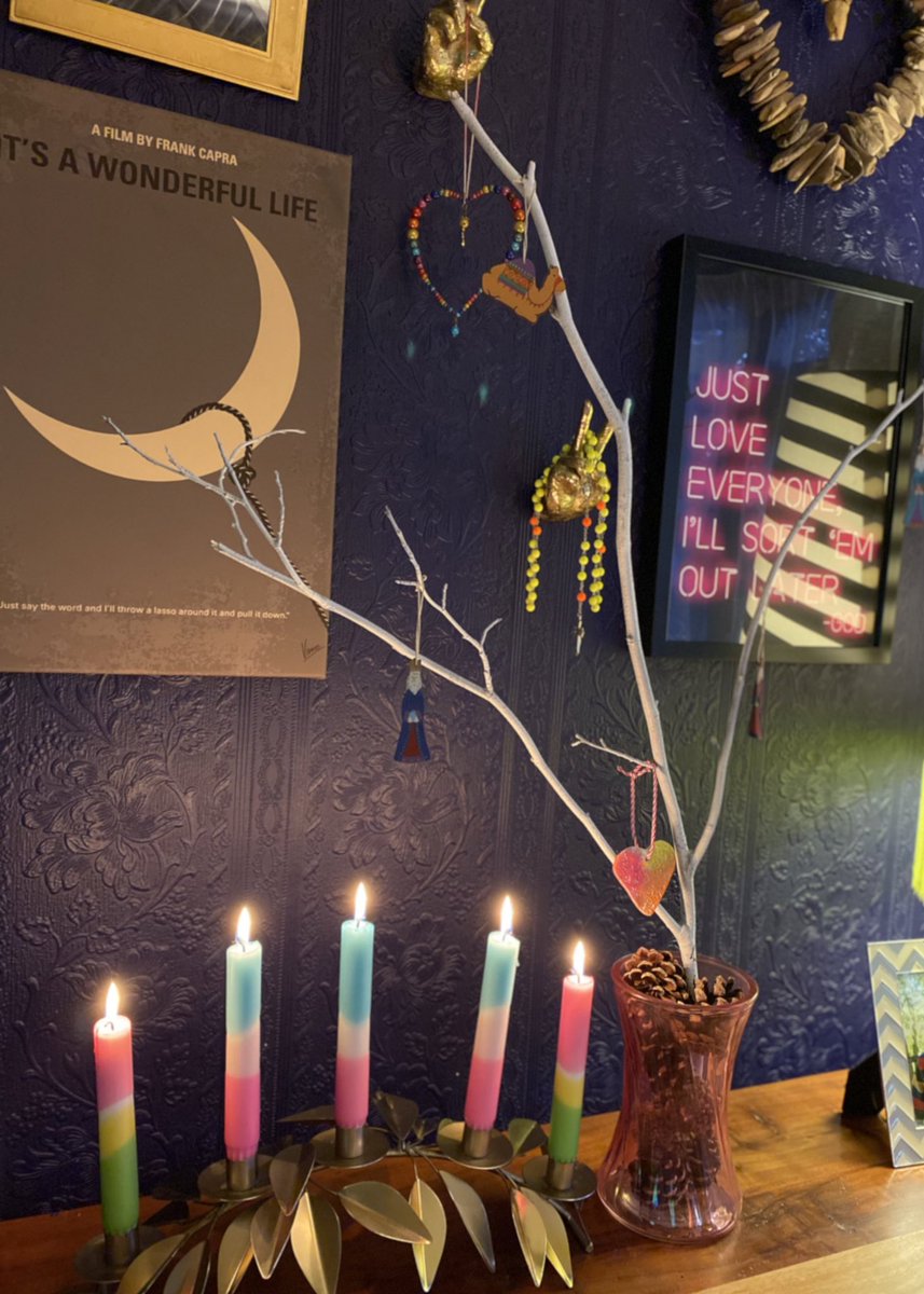 Does anyone else have an Epiphytree? Here’s mine. It’s got little kings on it and a camel. There’s an Epiphany post on Churched and a little video too, for all who celebrate, and if you don’t, maybe take a look anyway. It might make you smile. #Epiphany 

(Link in bio, as usual.)