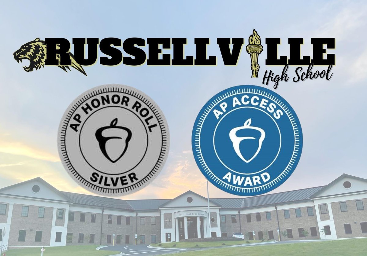 We are proud to share Russellville High School is one of only 27 public schools in the state to be named to the National AP School Honor Roll. 

RHS was given the “Silver with Access” level of distinction.