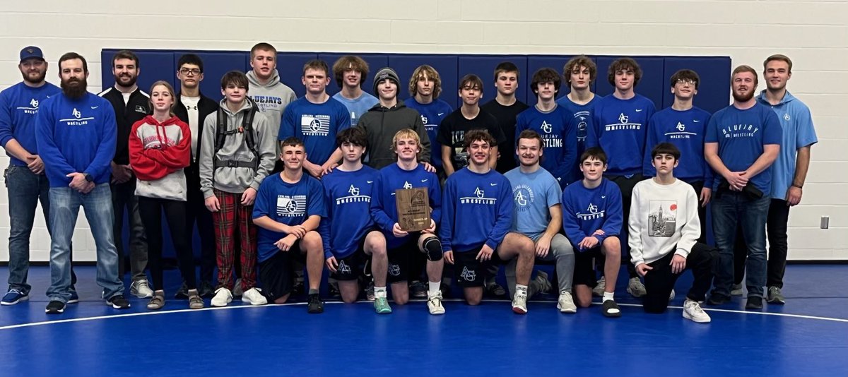2024 Jack Murray Invite
Team Runner-Up 
157 Austyn Cote Champion 🥇
175 Treyton Tweton Champion 🥇
150 Coy Beetison 🥈
132 Tavrin Vanlaningham 🥉
144 Cael Smith 🥉
165 Jackson Myers 🥉
138 Matthew McConnell 4th