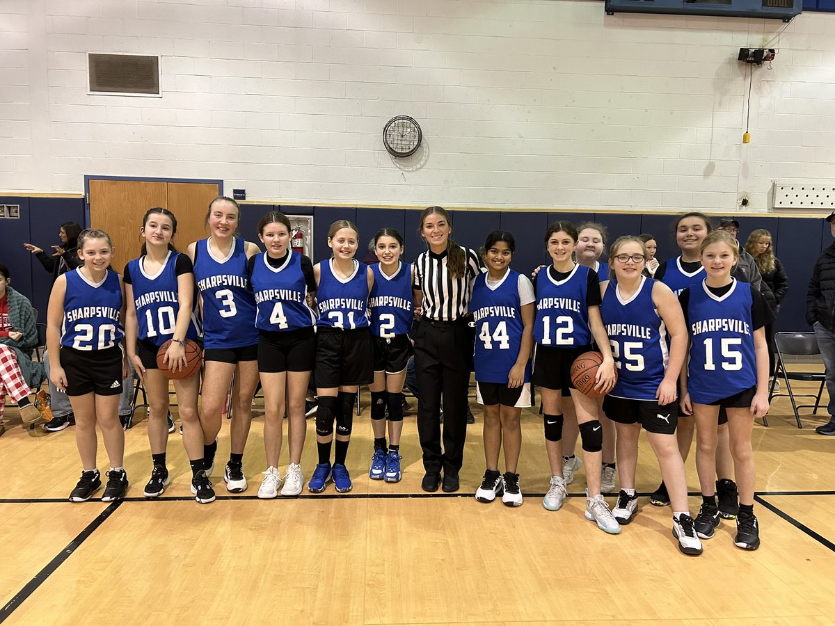 We might be a little bias, but we think we have the best ref in Mercer County 🦓 

<a href="/BobGreenburg/">Bob Greenburg</a> <a href="/SHSCoverage/">Sharpsville Athletics</a>