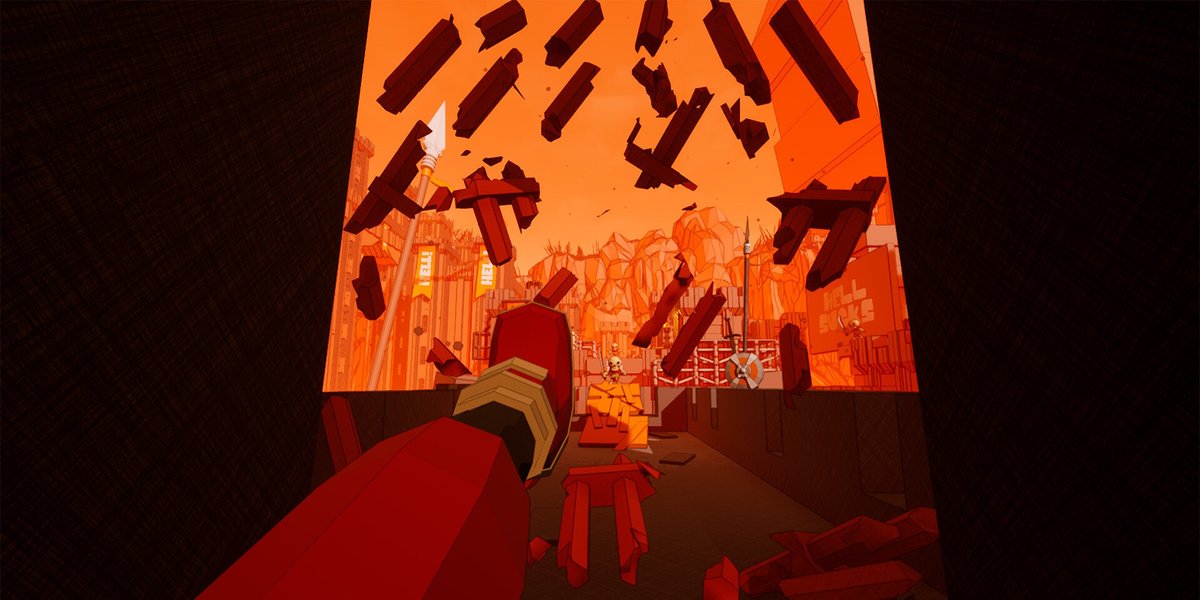 Jamesac68's tweet photo. It's been haunting demo fests for a couple of years now but @KickBastards' Kick Bastards has finally graduated to full release. Jump, slide, swing and wall-run your way out of hell while punting demons in the face. They're jerks, they probably deserve it.

https://t.co/IYj37pabbu https://t.co/etBxXSQ9P7