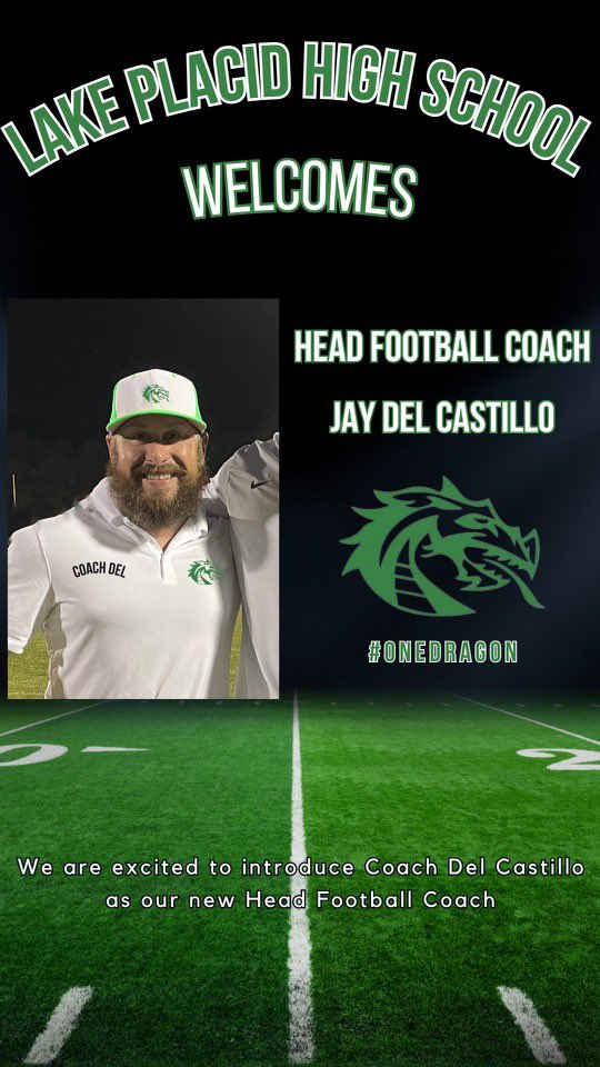 CoachJayDel1's tweet photo. Super thankful and excited at this new opportunity and coaching chapter in my families life! Itโs an amazing community and school! We could not be more blessed and ecstatic! We are #onedragon @LPHSDragonsFB https://t.co/8i9RDiTRU5