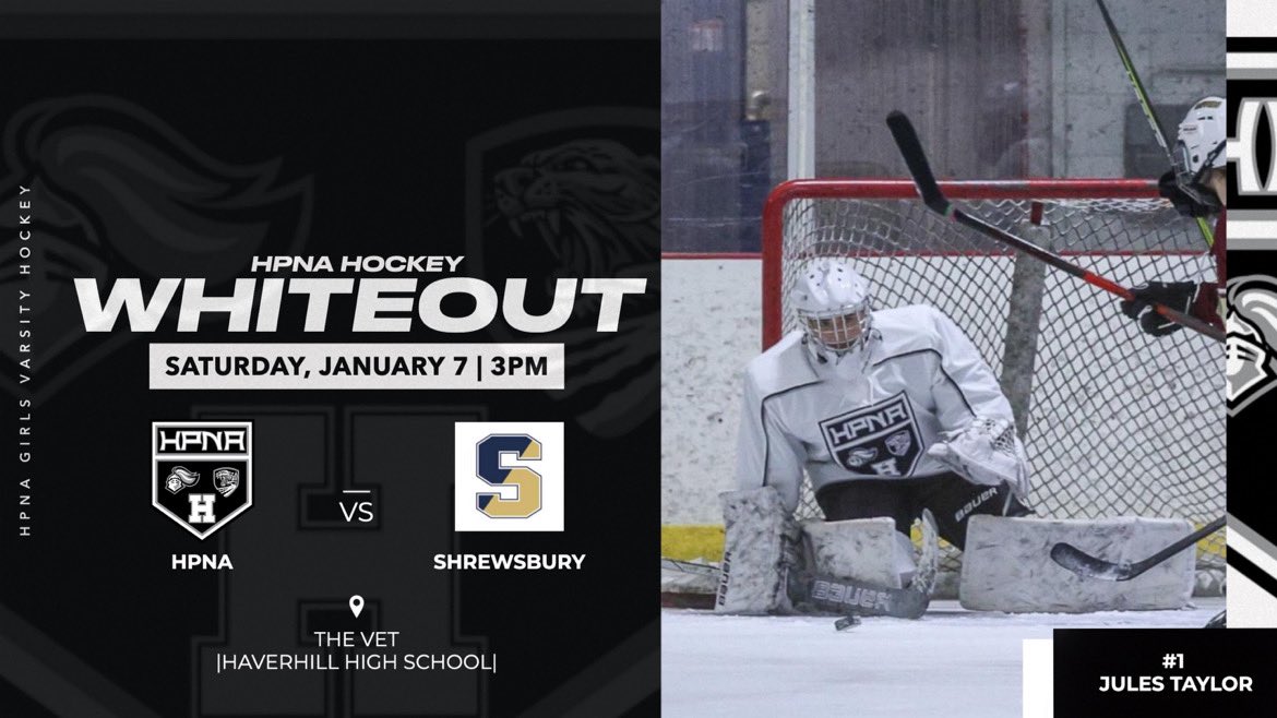 🚨GAMEDAY🚨 
🏒girls hockey plays at 3‼️
📍@ the vet‼️
NEED YOU THERE⚪️WHITEOUT GAME⚪️