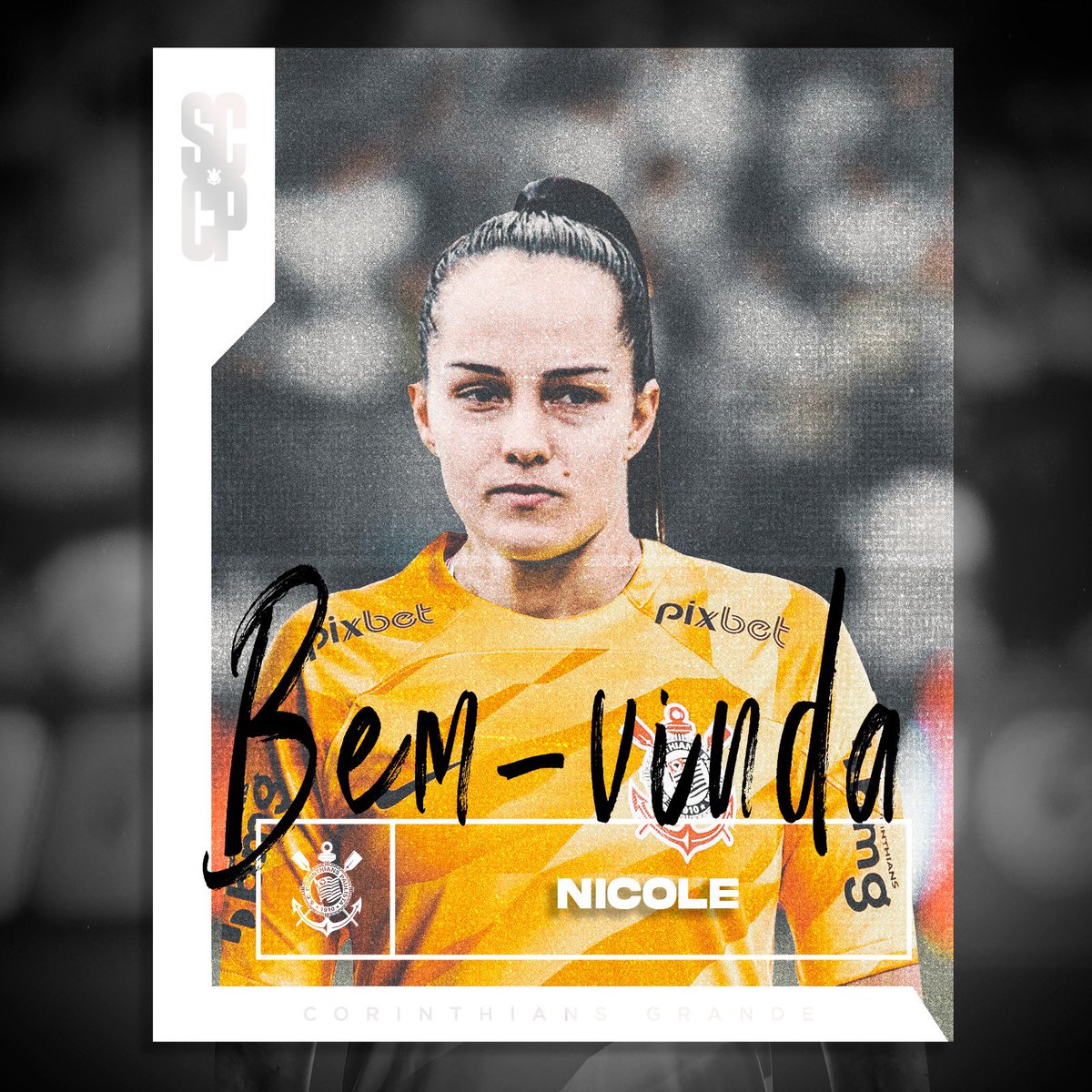 NICOLE É DO CORINTHIANS!💜

Com passagem na Seleção Brasileira Feminina, ela chega para ser mais uma integrante do nosso time de paredões.

Seja bem-vinda, Nicole!