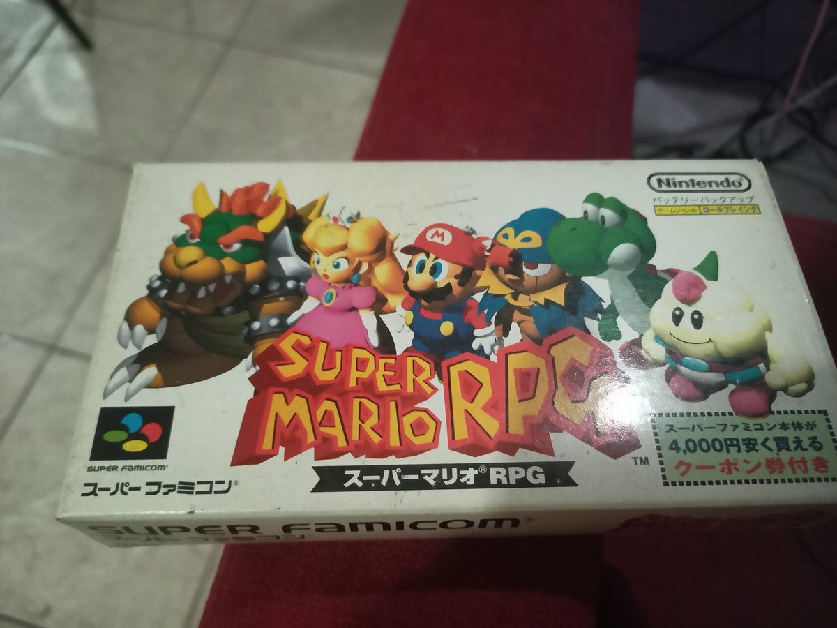 freefiona85's tweet photo. 6th day of #365DaysOfGaming ~ Time to do more #ShareYourGames series.
Today will be my copy of #Sufami / #Snes Super Mario RPG~
Recently, there's a faithful remake of this game for Switch, so I plan to play it sometime~
Link:
https://t.co/NIHmiudSpx
#FioSharesGames #RetroGames https://t.co/UqCZO2jkpJ