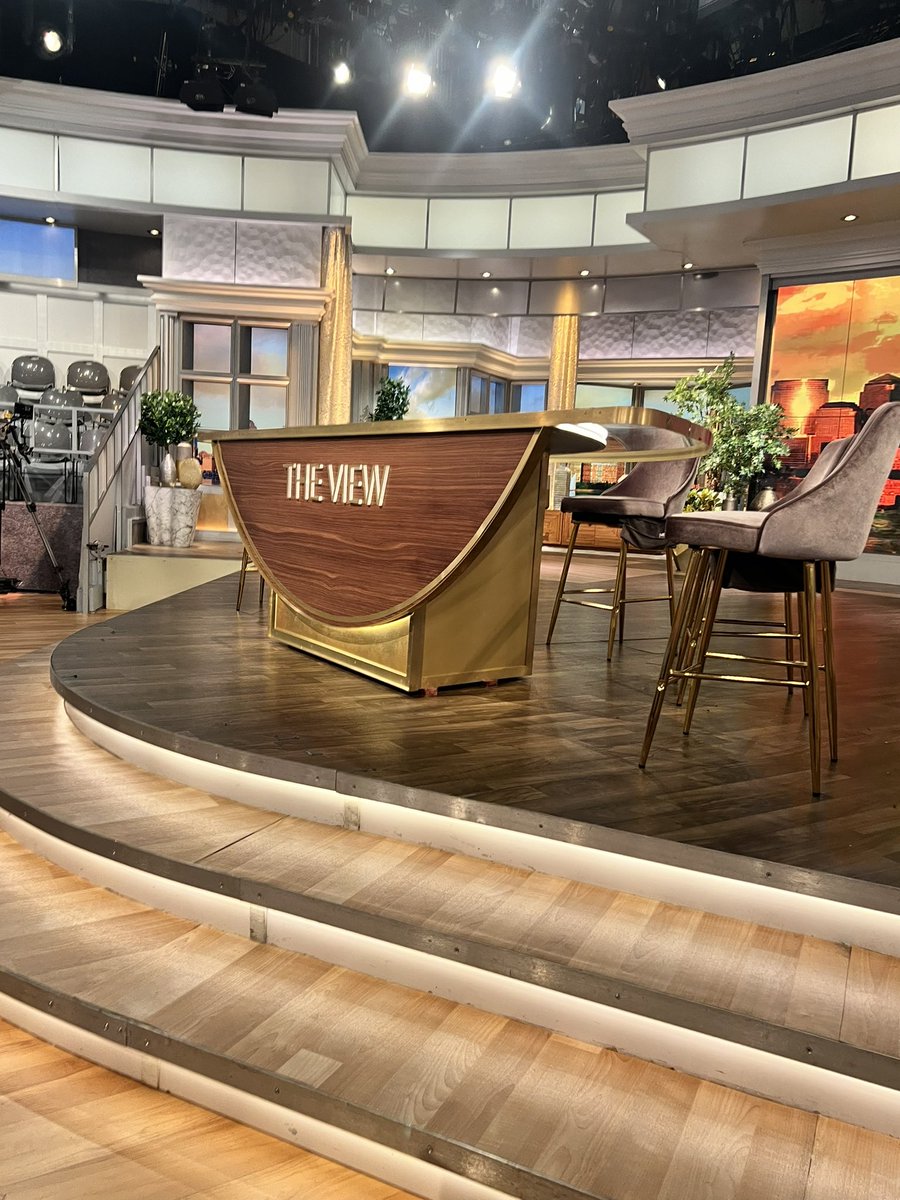 PrincipalGadson's tweet photo. Attending a live taping of The View and View Your Deal this week in NewYork City was an amazing experience! Thank you @1iota for the opportunity and hospitality! #FrontRow #HotTopics #TheView #1iota #NewYork #ABCStudios https://t.co/dCLCYsfQne