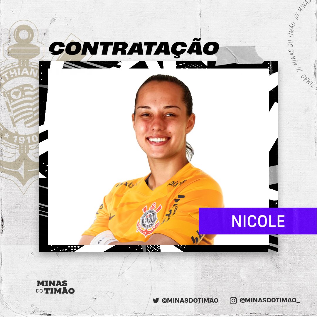 🚨🚨🚨 CONTRATADA!!! 🚨🚨🚨

O Corinthians Feminino acaba de anunciar a contratação da goleira <a href="/Nicole_RW00/">Nicole Ramos</a> para a temporada de 2024!✍🏽

Nicole Ramos, tem 22 anos e vem do Atlético Mineiro, clube que defendeu por duas temporadas. O novo paredão do Timão também jogou pelo